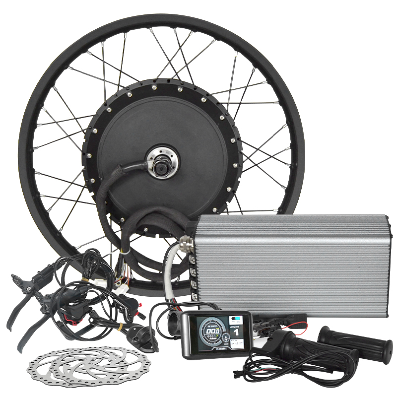 Kit de motor de bicicleta elét - 8000W Stealth Bomber Ebike avaliação e preço