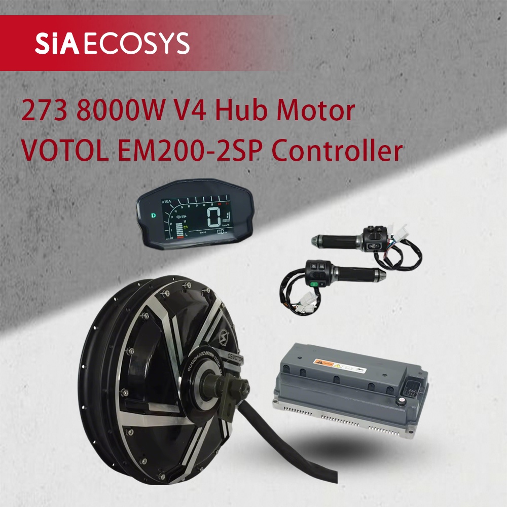 QSMOTOR QS273 8000W Potente mo - Qs273 Hub Motor 8000W 72V avaliação e preço