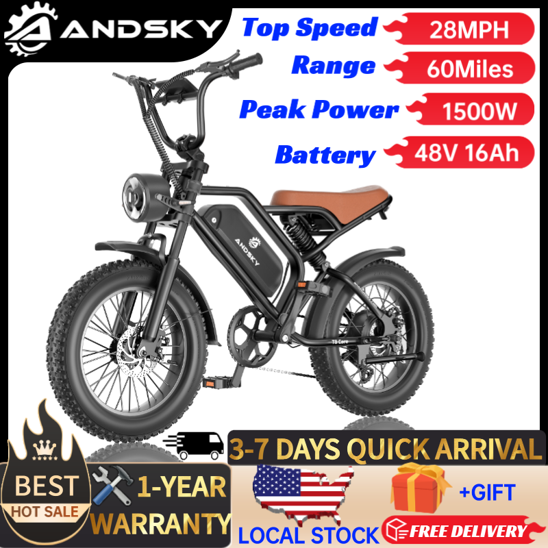 Bicicleta Elétrica ANDSKY T8 C - Dual Motor Electric Motorcycle Frame avaliação e preço