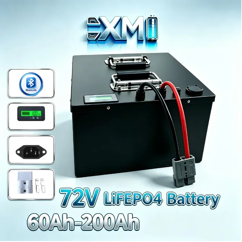 Bateria de Lítio Ferro Fosfato - 72V 60Ah Lifepo4 Battery Pack avaliação e preço
