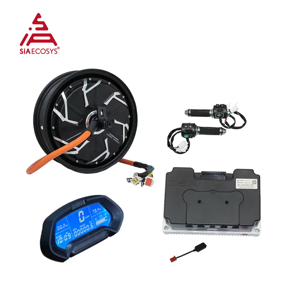Motor qs 12*3.5 polegadas 5000 - Electric Motorcycle Conversion Kit 72V avaliação e preço